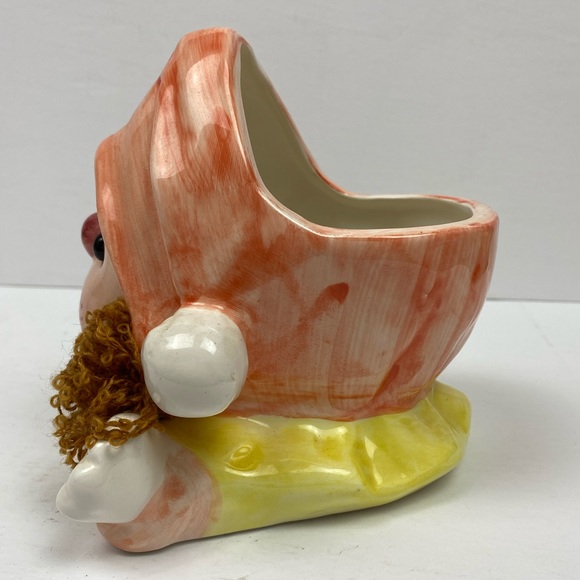Ceramic Planter Clown Giftwares Co Nancy Pew Japan - Picture 4 of 7
